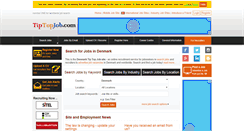 Desktop Screenshot of dk.tiptopjob.com