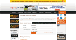 Desktop Screenshot of nz.tiptopjob.com