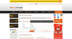 Desktop Screenshot of ge.tiptopjob.com