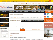 Tablet Screenshot of mu.tiptopjob.com