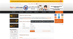 Desktop Screenshot of lv.tiptopjob.com