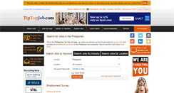 Desktop Screenshot of ph.tiptopjob.com