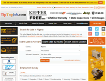 Tablet Screenshot of ng.tiptopjob.com