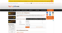 Desktop Screenshot of bd.tiptopjob.com